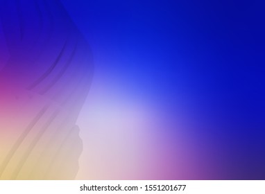 Light Pink, Blue vector modern elegant backdrop. A completely new colored illustration in blur style. The best blurred design for your business.