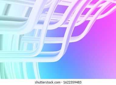 Light Pink, Blue vector modern elegant backdrop. Shining colorful illustration in smart style. New way of your design.