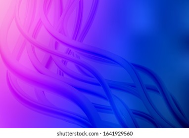 Light Pink, Blue vector modern elegant layout. Colorful illustration in abstract style with gradient. New style design for your brand book.