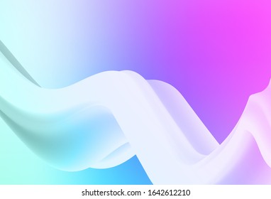 Light Pink, Blue vector modern elegant backdrop. Colorful abstract illustration with gradient. The best blurred design for your business.