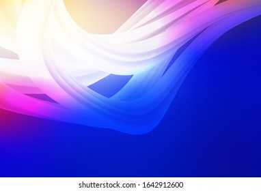 Light Pink, Blue vector modern elegant background. A completely new colored illustration in blur style. New way of your design.