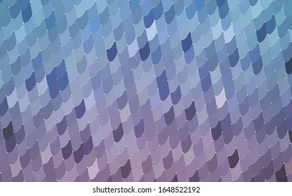 Hellrosa, blaue Vektorillustration, moderner geometrischer Hintergrund. Abstrakte Vorlage. Geometrisches Muster im quadratischen Stil mit Farbverlauf.