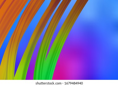 Light Pink, Blue vector modern elegant backdrop. Colorful illustration in abstract style with gradient. New style design for your brand book.