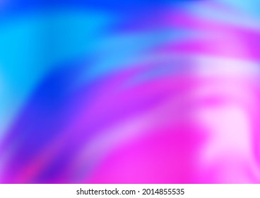 Light Pink, Blue vector modern elegant background. A completely new color illustration in a bokeh style. A completely new design for your business.