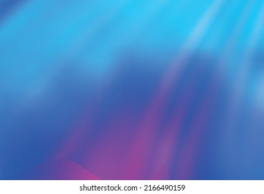 Pink claro, azul vector moderno y elegante fondo. Nueva ilustración coloreada en estilo borroso con gradiente. Diseño completamente nuevo para su negocio.