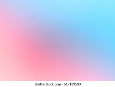 Light pink, blue vector modern elegant abstract background with gradient. Brand-new colored template in blurry style. 