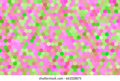 Light Pink, Blue vector modern geometrical abstract background. Texture, brand-new background. Geometric background in Origami style with gradient. 