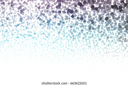 Light Pink, Blue vector modern geometrical background. Abstract template. Geometric pattern in square style with gradient.
