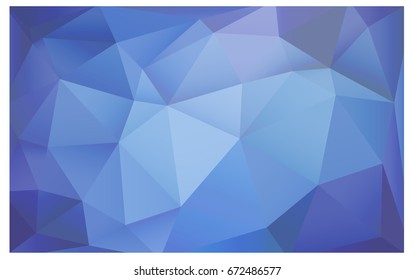 Light Pink, Blue vector modern geometrical abstract background. Texture, new background. Geometric background in Origami style with gradient. 