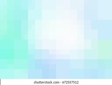 Light Pink, Blue vector modern geometrical abstract background. Texture template. Geometric pattern in Origami style with gradient. 