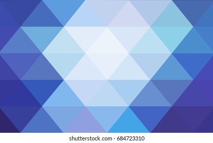 Light Pink, Blue vector modern geometrical abstract background. Texture, new background. Geometric background in Origami style with gradient. 