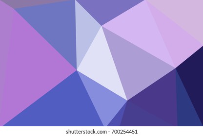 Light Pink, Blue vector modern geometrical abstract background. Texture, new background. Geometric background in Origami style with gradient. 
