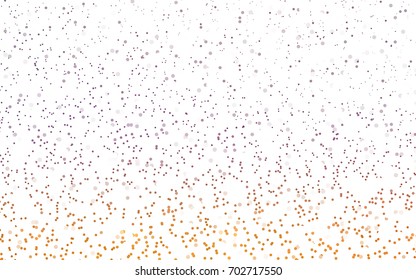 Light Pink, Blue vector modern geometrical circle abstract background. Dotted texture template. Geometric pattern in halftone style with gradient. 