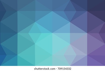 Light Pink, Blue vector modern geometrical abstract background. Texture, new background. Geometric background in Origami style with gradient. 