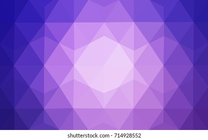 Light Pink, Blue vector modern geometrical abstract background. Texture, new background. Geometric background in Origami style with gradient. 