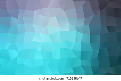 Light Pink, Blue vector modern geometrical background. Abstract template. Geometric pattern in square style with gradient.