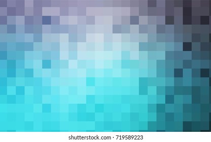 Light Pink, Blue vector modern geometrical background. Abstract template. Geometric pattern in square style with gradient.