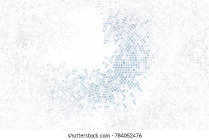 Light Pink, Blue vector modern geometrical background. Abstract template. Geometric pattern in square style with gradient.