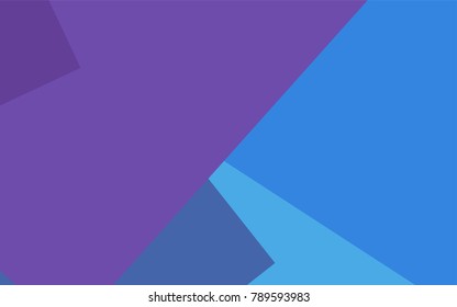 Light Pink, Blue vector modern geometrical background. Abstract template. Geometric pattern in square style with gradient.