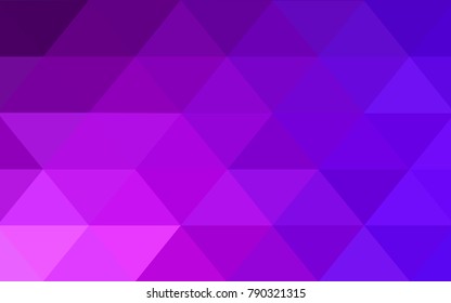 Light Pink, Blue vector modern geometrical abstract background. Texture, new background. Geometric background in Origami style with gradient. 