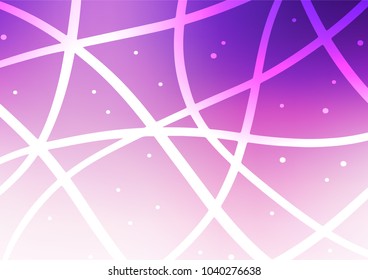 Light Pink, Blue vector natural abstract pattern. Glitter abstract illustration with doodles and Zen tangles. Brand-new design for your business.