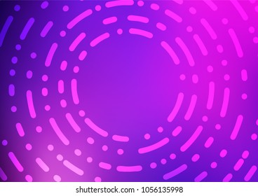 Light Pink, Blue vector natural abstract background. Creative illustration in blurred style with doodles and Zen tangles. The textured pattern can be used for website.