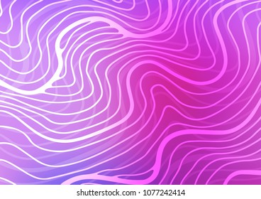 Light Pink, Blue vector natural abstract background. Glitter abstract illustration with doodles and Zen tangles. Brand-new style for your business design.