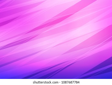 Light Pink, Blue vector natural elegant pattern. Decorative shining illustration with doodles on abstract template. The completely new template can be used for your brand book.