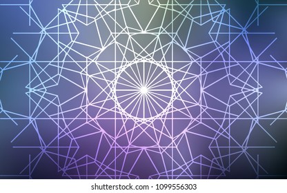 Light Pink, Blue vector natural abstract template. Creative illustration in blurred style with doodles made by child. The elegant pattern can be used as a part of a brand book.
