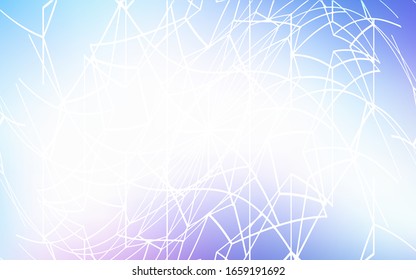 Hellrosa, blaue Vektorillustration natürliche elegante Vorlage. Eine komplett neue Farbgrafik im Doodle-Stil, gezeichnet vom Kind. Die komplett neue Vorlage kann für Ihr Markenbuch verwendet werden.