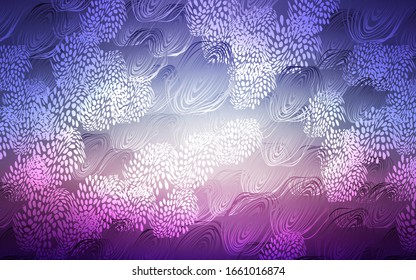 Color rosa claro, azul vectorial natural elegante fondo. Dibujantes garabatos con flores sobre fondo borroso. El patrón se puede utilizar para los jefes de sitios web y diseños.