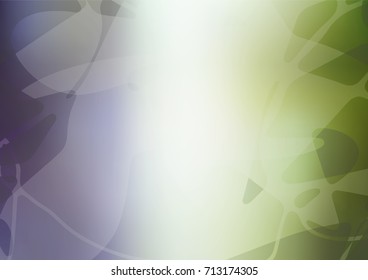 Light Pink, Blue vector natural elegant artwork. Childish elegant natural pattern with gradient. The pattern can be used for heads of websites and designs.