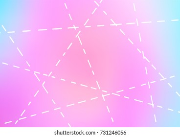 Light Pink, Blue vector natural abstract texture. Creative illustration in blurred style with doodles and Zen tangles. The pattern can be used for coloring books and pages for kids.
