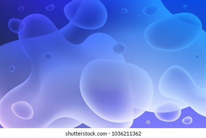 Light Pink, Blue vector pattern with bent ribbons. Shining illustration, which consist of blurred lines, circles. New composition for your brand book.