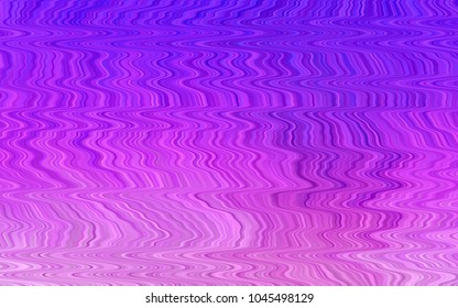 Light Pink, Blue vector pattern with lines, ovals. Shining illustration, which consist of blurred lines, circles. A completely new marble design for your business.