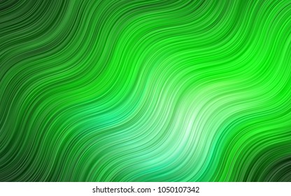 Light Pink, Blue vector pattern with curved circles. A sample with blurred bubble shapes. The best blurred design for your business.