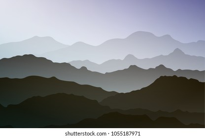 Light Pink, Blue vector pattern with curved circles. Creative geometric illustration in mountain style with gradient. Textured wave pattern for backgrounds.