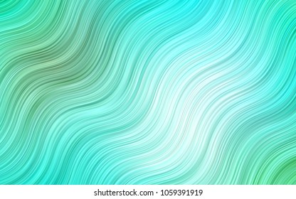 Light Pink, Blue vector pattern with lava shapes. A vague circumflex abstract illustration with gradient. Brand-new design for your ads, poster, banner.