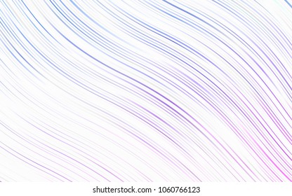 Light Pink, Blue vector pattern with bubble shapes. A vague circumflex abstract illustration with gradient. Marble style for your business design.