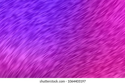 Light Pink, Blue vector pattern with lamp shapes. Shining illustration, which consist of blurred lines, circles. Marble style for your business design.