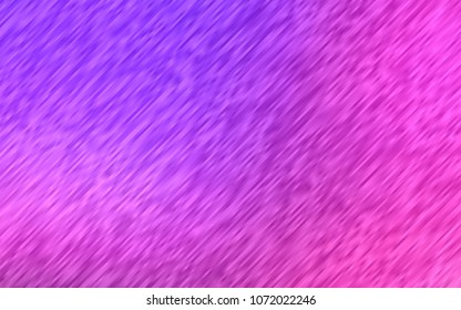 Light Pink, Blue vector pattern with narrow lines. Shining colored illustration with narrow lines. Best design for your ad, poster, banner.