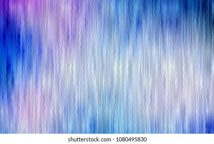 Light Pink, Blue vector pattern with bent lines. A completely new color illustration in marble style. The elegant pattern for brand book.