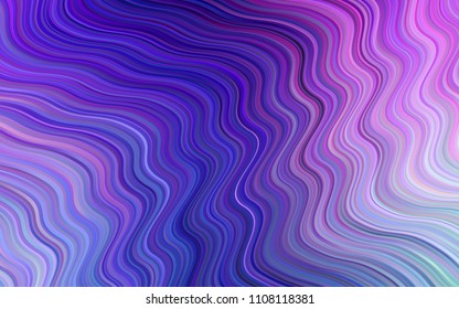 Light Pink, Blue vector pattern with liquid shapes. Colorful illustration in abstract memphis style with gradient. The best blurred design for your business.