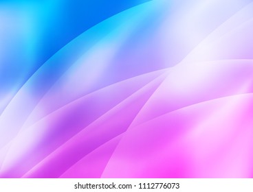 Light Pink, Blue vector pattern with narrow lines. Glitter abstract illustration with colored sticks. Best design for your ad, poster, banner.
