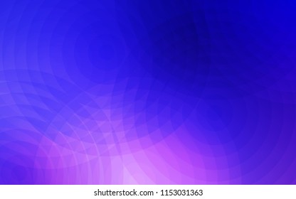 Light Pink, Blue vector pattern with spheres. Blurred decorative design in abstract style with bubbles. New design for ad, poster, banner of your website.