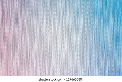 Light Pink, Blue vector pattern with lava shapes. Blurred geometric sample with gradient bubbles.  A new texture for your  ad, booklets, leaflets.