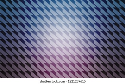 Light Pink, Blue vector pattern with sharp lines. Modern geometrical abstract illustration with Lines. Template for your beautiful backgrounds.