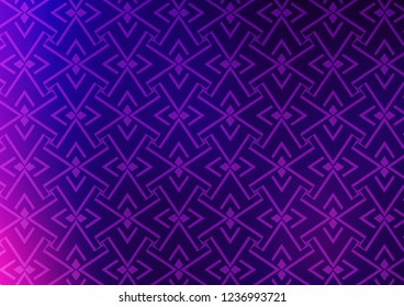 Light Pink, Blue vector pattern with narrow lines. Shining colored illustration with narrow lines. Pattern for ads, posters, banners.
