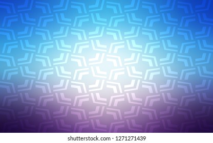 Light Pink, Blue vector pattern with lava shapes. Brand new colored illustration in marble style with gradient. Textured wave pattern for backgrounds.