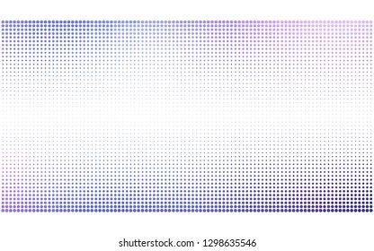 Light Pink, Blue vector  pattern with spheres. Beautiful colored illustration with blurred circles in nature style. Pattern for textures of wallpapers.